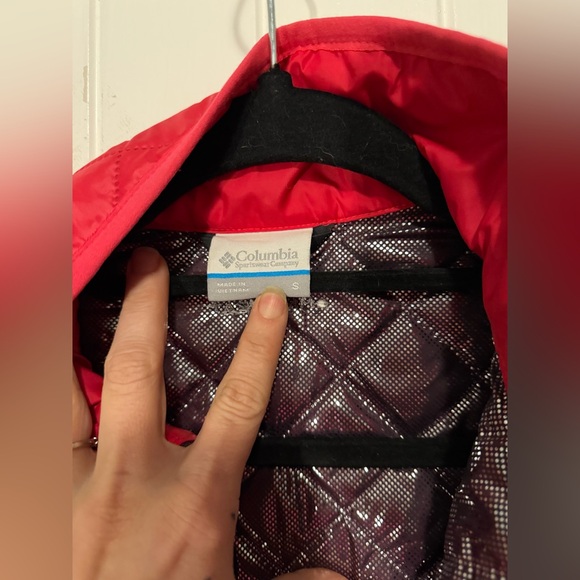 Columbia Omni Heath Quilted Vest, dark pink, size S (fits M) - Picture 3 of 8